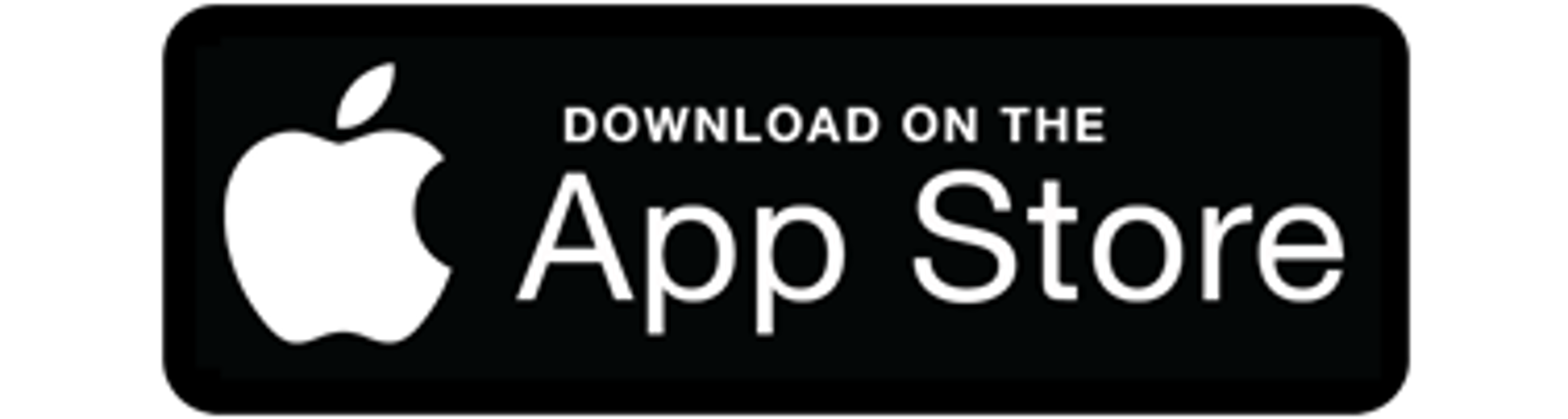 App store logo med sort bakgrunn